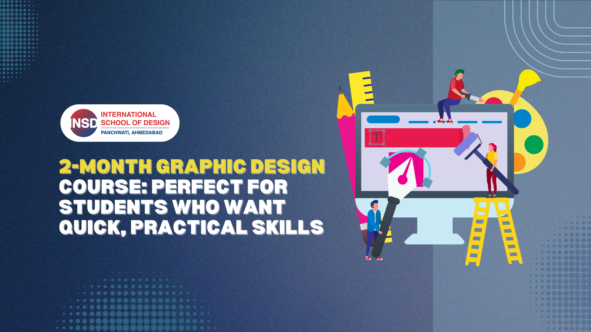 2 Month Graphic Design Course Perfect for Students Who Want Quick, Practical Skills