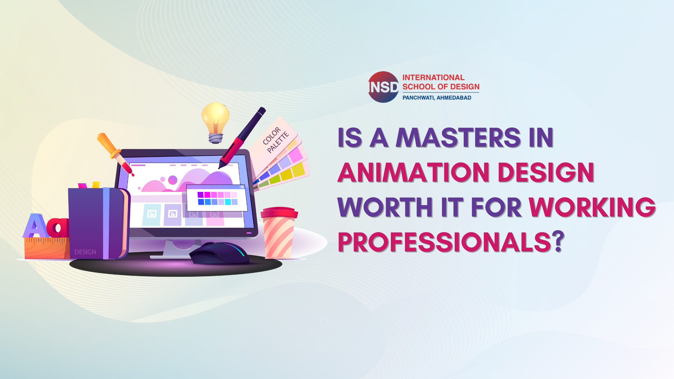 Masters in Animation for Working Professionals